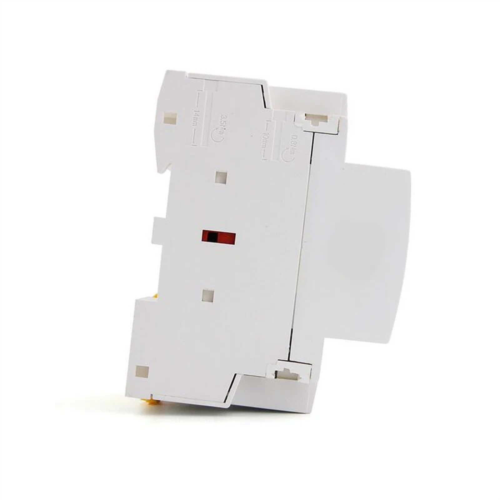 63 A AC 220 V 230 V 50/60Hz 2NO 2-biegunowy domowy mini szyna DIN modułowy stycznik