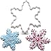 Produktbild KENIAO Weihnachten Ausstecher Winter Schneeflocke - 9,1 x 10 cm - Edelstahl