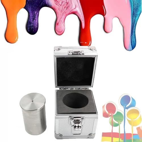 Tasse de mesure de densité de peinture en acier durable