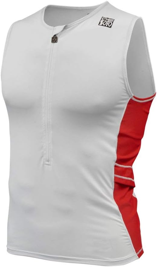 De Soto Skin Cooler Half Zip Tri Top - HSC