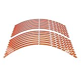 Rueda Pegatinas reflectantes Para X Para Adv Para Accesorio Rueda Motocicleta Beta Rr 300 Calcomanías 17/18 Pulgadas Llanta Reflectante