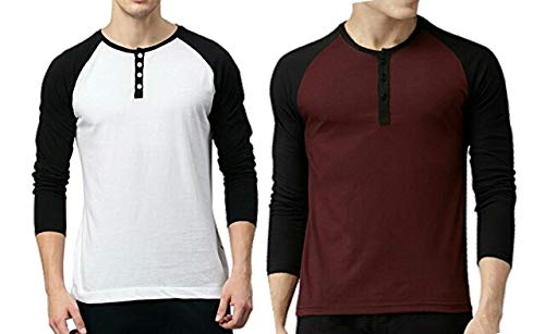 Double colour full sleeve t shirts Clearance