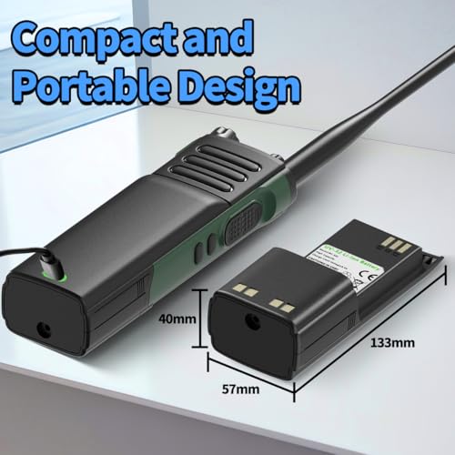Image of BAOFENG DM32 Battery 3800mAh Extended High-Capacity Rechargeable Battery