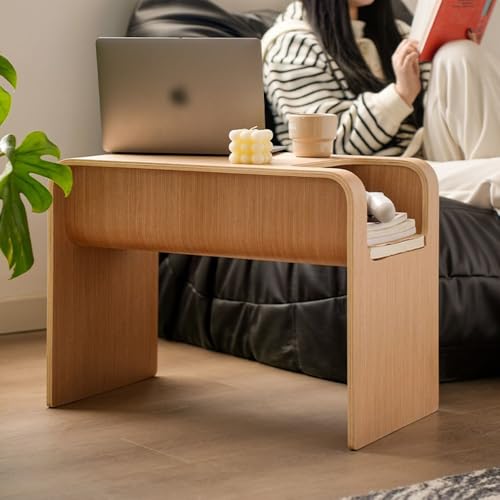 Table basse d'angle de salon pour optimiser le rangement des petits espaces - 5