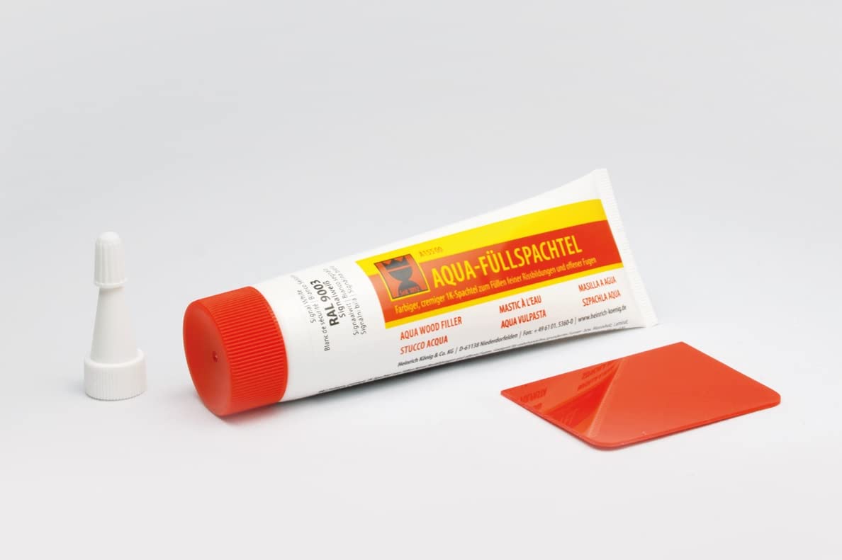 Konig Aqua Wood Filler KOA155 Filler Paste for Small Cracks and Open Joints (141 - Light Oak)
