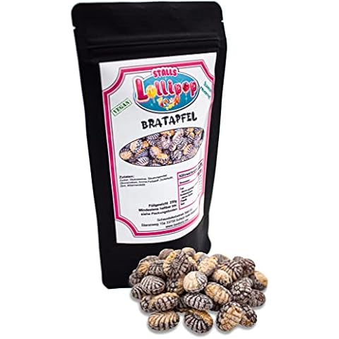 Bonbon Bratapfel -Ein fruchtiges Bonbon mit Apfel Geschmack und Zimt 250g Doypack Cover