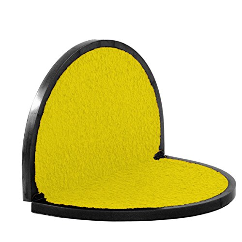 FitFeet Tappetino poggiapiedi Fuori Doccia FIT1 (Nero/Giallo)