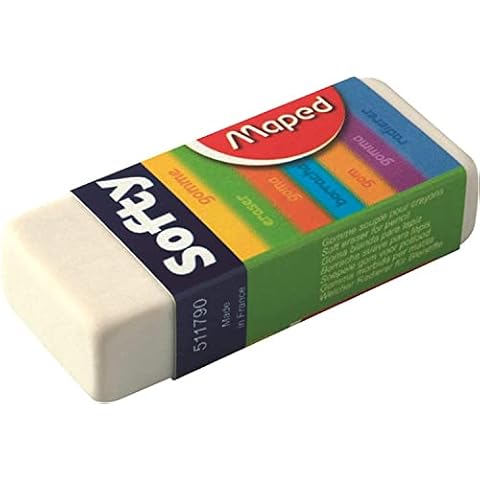 Maped Softy Eraser Twin Pack with Cardboard Sleeve Cover