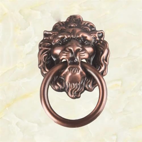 Poignée de porte de placard en forme de lion pour boîte et meuble
