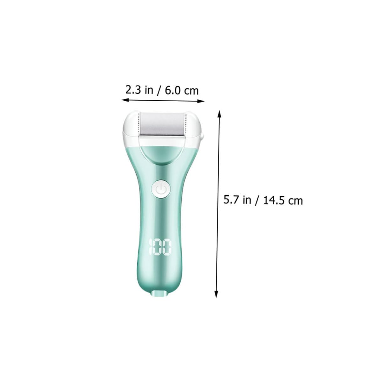 Happyyami Elektrischer Hornhautentferner und Abs Material mit USB Ladung Entfernt Sanft Abgestorbene Haut und Hornhaut für Effektive Fußpflege zu Hause