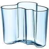 nur Handwäsche Iittala 005839 Aalto Vase 95 mm, hellblau