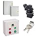 HOWDIA 1Pcs Push Button Lock Glove Box Latch, Tool Box Latch for Truck Tool Box Lock Replacement, Golf Push Cart Accessories, Marine Glove Box Plastic Tool Box Truck, Press The Switch