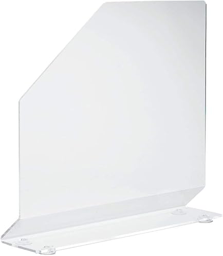 Miniatura 1 de Barrera Física Barrera de Ventosa Pequeña Base Amplia para Estabilidad, Ventosas para Montaje en Superficie Plana, o Montaje de Tornillo en una