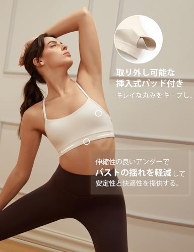 しあわページ ダークグレー クロスバック ヨガウェア しあわページ