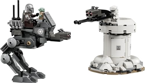 Image of LEGO Star Wars: The Mandalorian and Grogu AT-RT Attack - Toy Building Set for Kids - 75444