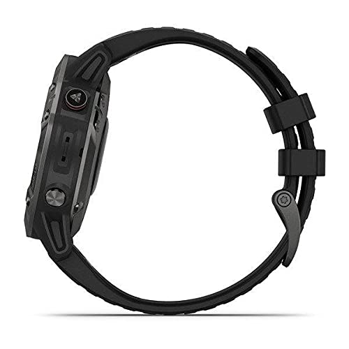 Smartwatch Gps Multiesportivo Premium Garmin com Monitoramento Cardíaco no Pulso Fênix 6 com pulso O