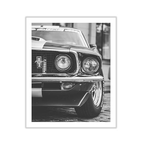 Poster Master Car Canvas - Classic Muscle Car Print -