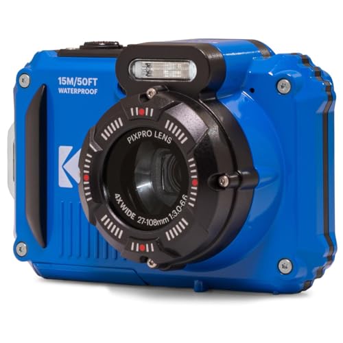 Kodak WPZ2BL Pixpro Wpz2 Rugged Waterproof Shockproof Dustproof Wifi Digital Camera 16Mp 4X Optical Zoom 1080P Full Hd Video Vlogging Camera 2.7 Inch Lcd thumb #3