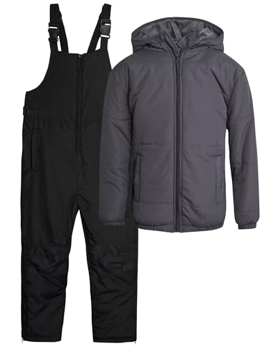 Image of Arctic Hero Kids Snow Suit Set - 2 Piece Heavyweight Insulated Ski Jacket & Ski Pants - Winter Coat & Pants for Boys & Girls