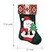Joiedomi Pack of 4 18" 3D Plush Christmas Stockings for Christmas Decorations