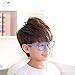 Fantia Kids Safety Flex Optical Round Eye Glasses Non-Prescription Glasses (Blue)