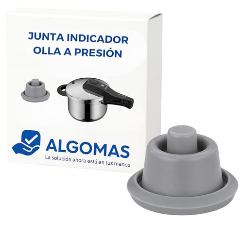 ALGOMAS® Junta Indicador Olla a Presión | Repuesto Compatible con WMF Perfect y Perfect Plus | Válvula Seguridad Resistente al Calor | Ajuste Hermético | Fácil Instalación Cocina
