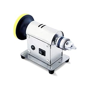 Jewelry Polishing Machine, Multifunction Jewelry Rock Grinder Bench Buffer Polisher Output Speed 4500-9000rpm