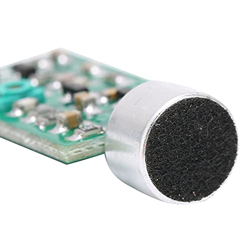 Wireless Microphone Pickup V4.0FM Emission MIC Core Board 0.79V, Módulo Transmisor de Audio para Transmisión de Sonido, Micrófono de Audio, Monitoreo de Sueño con Verde miniatura 7
