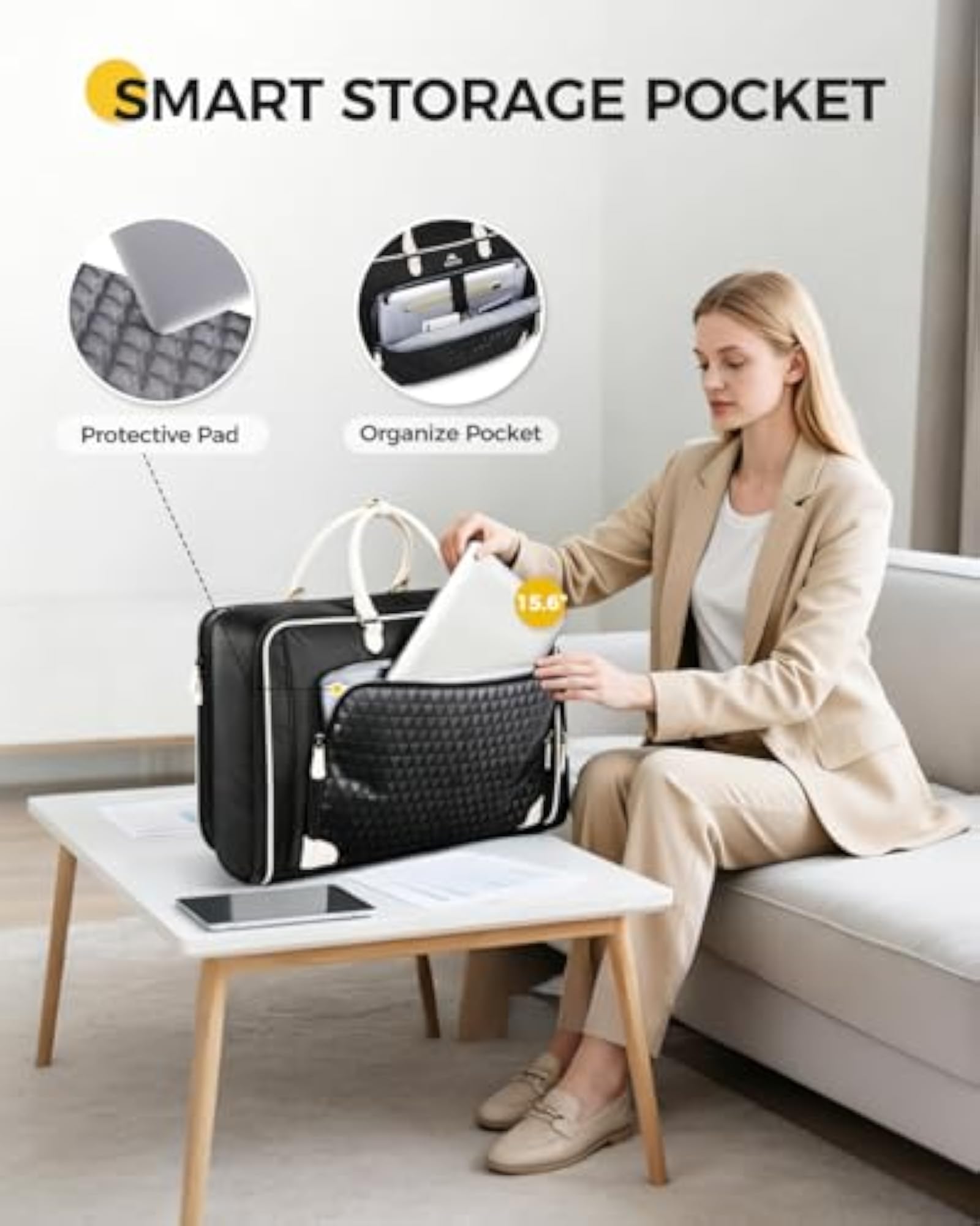 Double Layer Garment Bag for Travel, Women's Suit Bag