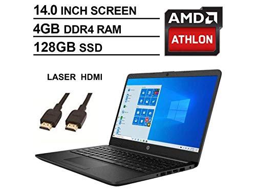 2020 Newest HP 14 Inch Premium Laptop, AMD Athlon Silver 3050U up to