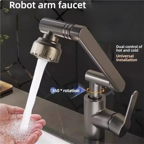Robinet pivotant à bras robotisé pour simplifier la routine maison - 8