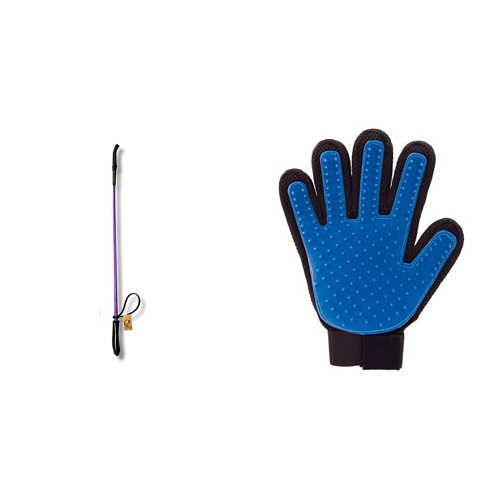 Foodie Puppies Training Hunter Stick for Puppies and Dogs - 26 inch (Pack of 1) & Pet Hair Remover Massage Tool (True Touch Glove) (B0CDDHX3N8) Amazon Price History, Amazon Price Tracker