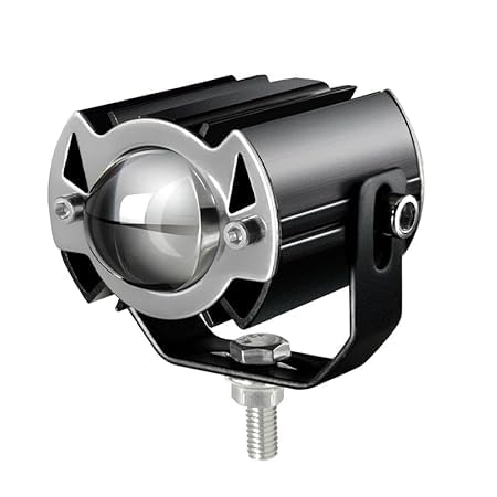 G15 LED Motorcycle Fog Light with Bifocal Lens, Die-cast Aluminium Housing,Heat Dissipation Technology, 600 ft Range, White and Yellow Beam For Universal Bikes, bullet, scooty (Pack Of 1, 25W)-image-44