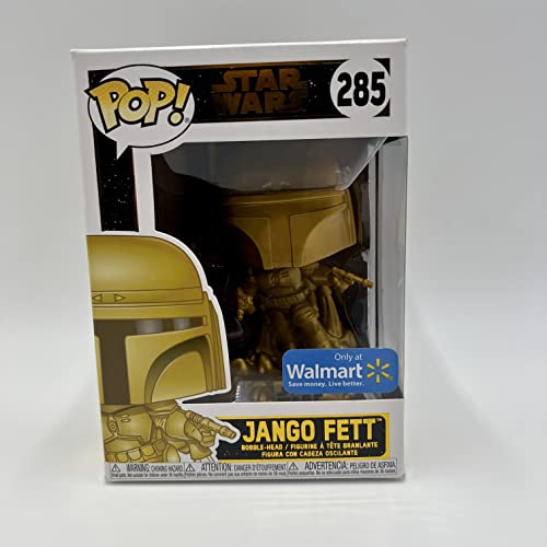Funko Exclusive Pop Star Wars: Jango Fett (Gold Metallic)