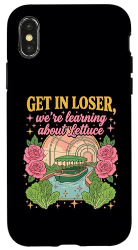 Get in Loser We Learn About Lettuce Fun Garden �X�}�z�P�[�X iPhone X/XS �p