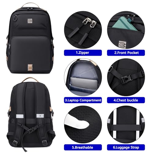 Mochila para portátil ligera y resistente al agua miniatura 4
