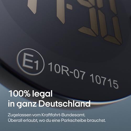 OOONO P-DISC NO4 – Elektronische Parkscheibe im kompakten Design mit automatischer Zeiteinstellung… – Ansicht 6