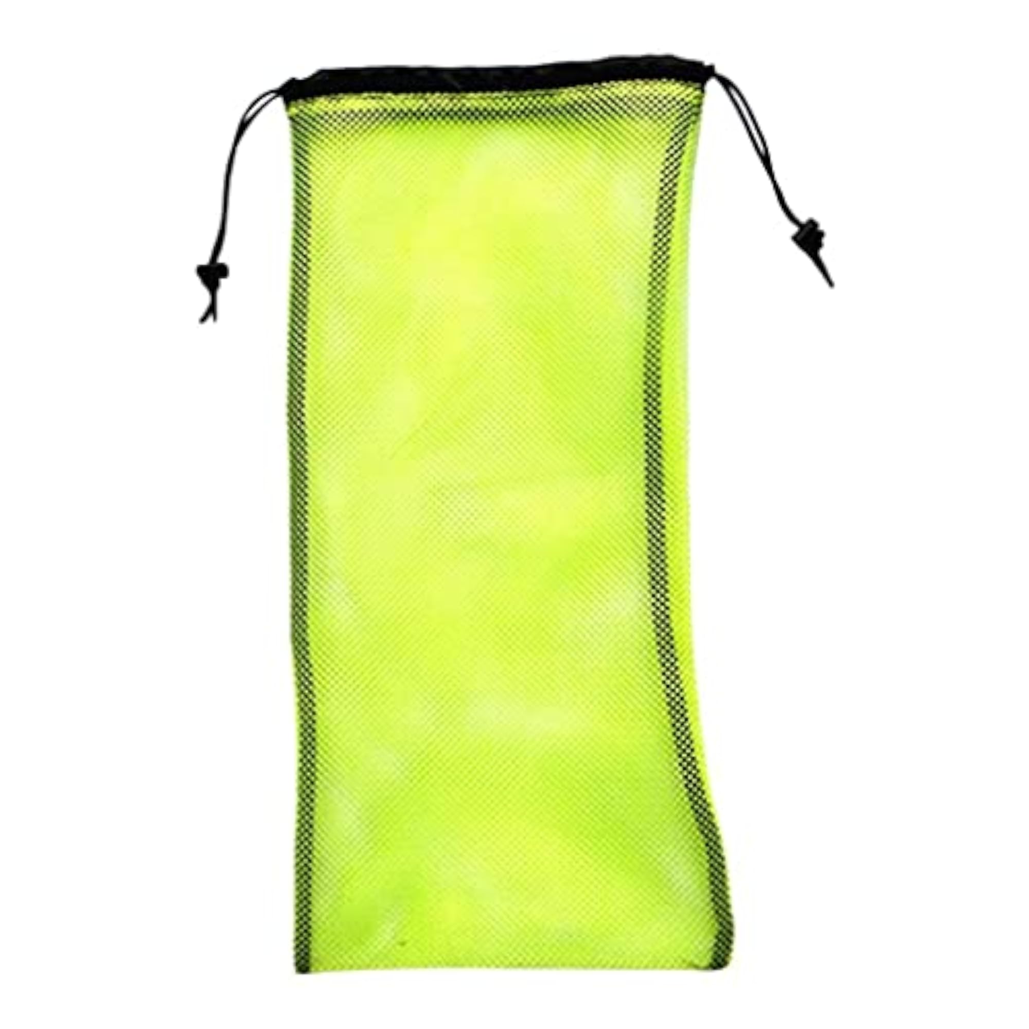 Mesh Drawstring Bag for Snorkeling Equipment, Yellow