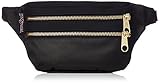 JanSport Hippyland Fanny Pack - Black/Gold - Adjustable Belt