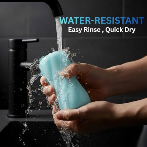 Image of Breckelle's Muscle Relaxation Massager, Waterproof Pain Relief Device, (Blue)