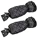 Price comparison product image GADLANE Ice Scraper with Glove - 2pcs Glove Ice Scraper for Car Windscreen Set Removes Snow & Ice Keeping Hands Warm when Using the Glove Car Window Scraper - 2 PACK of Car Scraper with Glove (Black)