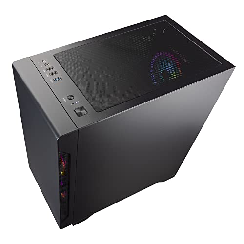 Image of Velztorm Erebix Custom Built Gaming Desktop PC (AMD Ryzen 3 3100 4-Core, GeForce RTX 3070, 64GB DDR4, 8TB PCIe SSD, 750W PSU, WiFi, USB 3.2, HDMI, Win 10 Pro) VELZ0056
