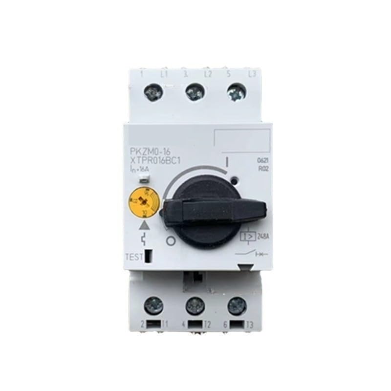 Interruptor disyuntor PKZM0-16 con envolvente plástica de 10-16 Amperios