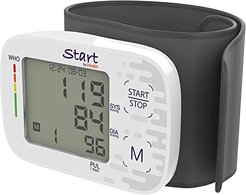 iHealth Start BPw un tenómetro de muñeca equipado con una hermosa pantalla LCD