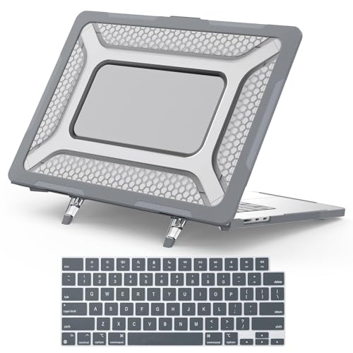 GylintP[X MacBook Air 15C`P[X 2025 2024 2023Ή h~ یn[hVFJo[ ܂肽ݎX^h&L[{[hJo[t M4 M3 M2 A3241 A3114 A2941p O[