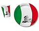 DH-Konzept 10 Becher * Italien * für Party und Geburtstag Pappbecher Partybecher Kinder Geburtstag Party Fete Set Italy Italienische Nacht Grün Weiß Rot