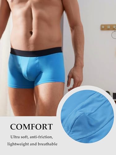 Men's Trunk Underwear Classic Cotton Stretchy Briefs Pack with Comfortable Waistband 3 Pack4