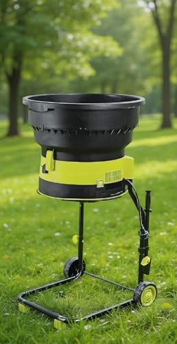 Broyeur de Feuilles électrique Puissant de 2500 W | sans Lame | 8000 TR/Min | Rapport de broyage de 17:1