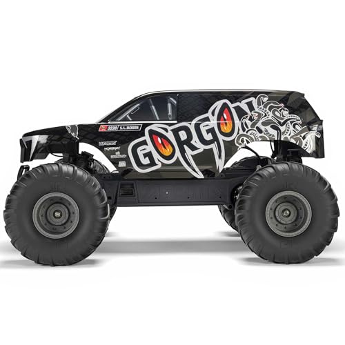 ARRMA RC Truck 1/10 Gorgon 2 Wheel Drive RTR Brushed Monster Truck Battery & Charger Included Gun Metal ARA3230ST3 by ARRMA - Image 9