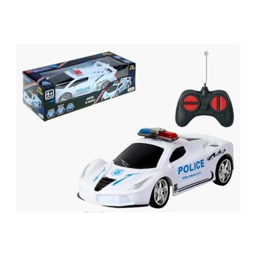 Carrinho Brinquedo Com Controle Remoto Policia Força Tatica 7 Funções 1:24